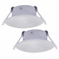 3 Inch Led 12v Rv Puck Light Warm White Recessed Aluminum Ceiling For Motorhomes Camper Caravan Trailer Boat Pack Of 2 