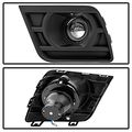 Xtune Fl-ccam14-v8-c Fog Light Spyder Chevy Camaro V8 2014-2016 Fit Ss Z28 Zl1 Models Dont Fit 6 W Switch Clear 