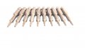 Silverhill Tools Abs10t6pb Torx T6 Screwdriver Drill Power Bit 10 Pack 