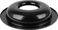 All25943 Air Cleaner Base 14 In Round 5 1 8 Carb Flange Dropped Lightweight Aluminum Black Paint 