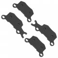 Caltric Rear Brake Pads Compatible With Can-am Defender Hd7 2022-2023 Hd8 2017-2021 Xt 2021