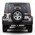 Ipick Image Made For Jeep Rubicon Black Metal License Plate Frame