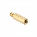 Uxcell M5x25mm 7mm Male-female Brass Hex Pcb Motherboard Spacer Standoff For Fpv Drone Quadcopter Computer Circuit Board 15pcs