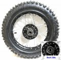Rear Wheel 1 85x12 For Disc Brake Black Hub One Side Bolts Cross Ctr To 68mm Other 66mm Axle Id 12mm Seal 20x37x7x6