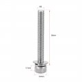 Uxcell M3 X 30mm Stainless Steel Hex Socket Head Cap Screws Bolts Combine With Spring Washer And Plain Washers 10pcs