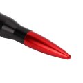 50 Cal Antenna Universal Replacement Red Tip With Black Base 6061 Billet Aluminum Enhance Vehicles Style And Performance For