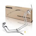 A-premium Power Steering Hose Return Line Assembly Compatible With Hyundai Accent 2002-2006 1 5l 6l Cooler Tube Replace