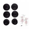 Waltyotur 6 X Rear Differential Arm Mounting Bushing Support Rubber Replacement For Honda Cr-v 1997-2012
