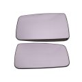 Mirror Glass Pair For Ram 1500 2011 To 2018 Driver And Passenger Side Non Towing Heated Without Turn Signal Or Blind Spot 