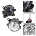 Front Bumper Fog Lights For Honda Civic 2 And 4dr Models 2016 2017 Clear Lamps With Switch Bulbs Not Touring Sens