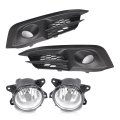 Front Bumper Fog Lights For Honda Civic 2 And 4dr Models 2016 2017 Clear Lamps With Switch Bulbs Not Touring Sens