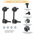 X Autohaux 2pcs Rear Sway Bar Links K80369 K80370 Stabilizer Enda Link Suspension Kit Replacement For Honda Cr-v 2002-2003