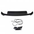 Hecasa Black Hood Molding Trim Compatible With 2007-2011 Toyota Fj Cruiser Replacement For To1235102 7618035031c0