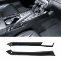 Cherocar For Camaro Center Console Gear Shift Panel Sidetrim Cover Interior Accessories Decoration Chevrolet 2010-2015 Carbon 