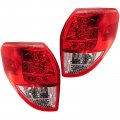Taillights Taillamps Brake Lights Lamps Pair Set Rear For 06-08 Toyota Rav4 