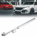 Uxcell Car Auto Tire Air Pressure Checker Gauge Pen Silver Tone 10-200 Psi