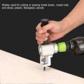 Double Head Metal Cutter Sheet Nibbler Drill Attachment Electric Wood Saw With Wrench Professional Accessories