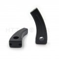Httmt Black Universal 7 8 22mm Bar Clamp Risers Taper Handlebar Dirt Bike Atv Quad