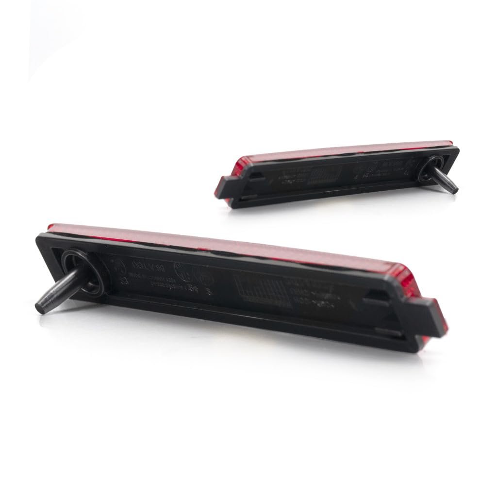 Rear Bumper Reflector Pair For Chevy Trailblazer 2006 2007 2008 2009 Driver And Passenger Side Capa Certified Replacement