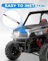 Led Turn Signal Fang Lights Front Grille Accent Light Signature Assembly For Polaris General 1000 4 Xp Xp4 2016-2023