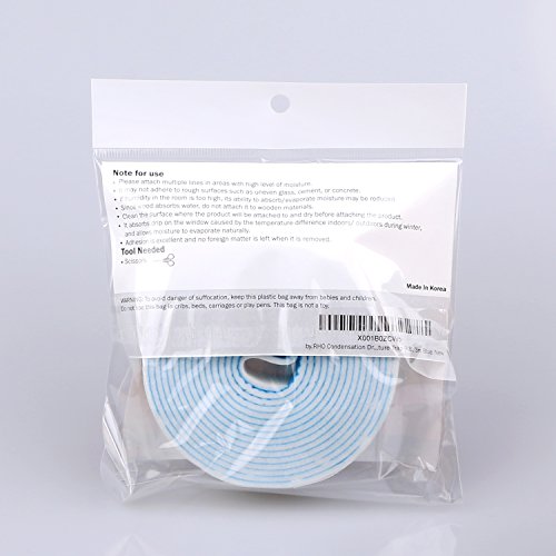 Condensation Drip Absorbent Tape Self Adhesive Moisture Trap Blue 1 2 In X 9 84 Ft 0