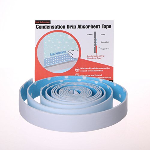 Condensation Drip Absorbent Tape Self Adhesive Moisture Trap Blue 1 2 In X 9 84 Ft 0