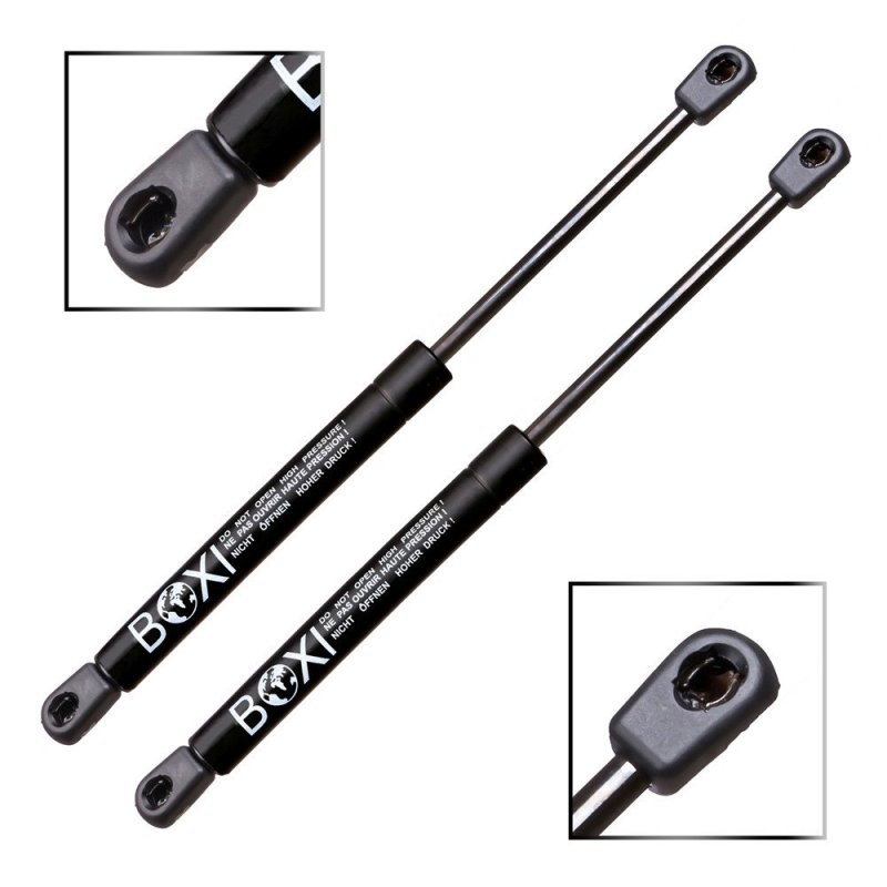 Qty 2 Boxi 6913 Gas Charged Universal Lift Supports Extended Length 12 50 Compressed 8 36 Lbs 3 Ball Socket Struts Shocks For
