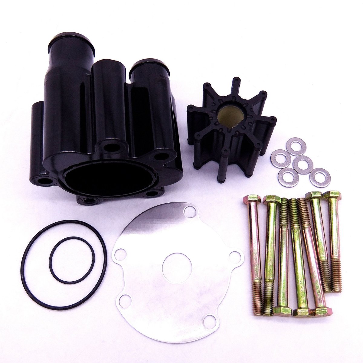 Water Pump Impeller Kit 46-807151a14 For Mercruiser Bravo Alpha Ski 4 3l 0l 5 7l 6 2l 7 4l 8 Inboard Engines Fits 46-807151a7