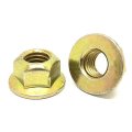 Metric Class 10 9 Hex Flange Frame Bolts Nuts Zinc Yellow Assortment 369 Pcs