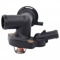 Motoku Engine Coolant Thermostat W Gasket Housing Assembly For Mini Cooper 2002-2008