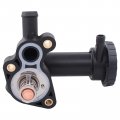Motoku Engine Coolant Thermostat W Gasket Housing Assembly For Mini Cooper 2002-2008