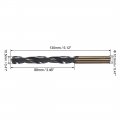 Uxcell Straight Shank Twist Drill Bits 10 5mm High Speed Steel 4341 With For Stainless Alloy Metal Plastic Wood