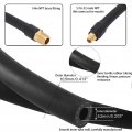 Air Compressor Hose Tire Inflator Extension Tube With 1 4-inch Npt Brass Fittings 170psi Hybrid Pump Quick Inflation Chuck