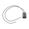 Electrical Connector For Nissan 240sx 1990 To 1998 Male Oval With Blade Terminal Black Alx Pau Si S2884 Cla4 