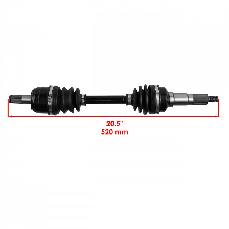 Caltric Front Right And Left Complete Cv Joint Axle For Yamaha Wolverine 350 Yfm350fx 4wd 1995-2000