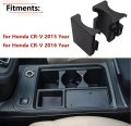 Eaccessories Center Console Cup Holder Divider For Honda Cr-v 2015-2016 A Assy Insert Replacement A Durable