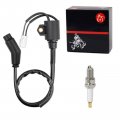 Ignition Coil Spark Plug For Polaris Hawkeye 300 2006-2011 Sportsman 2008-2010