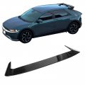 Ikon Motorsports Roof Spoiler For 2022-2023 Hyundai Ioniq 5 3pcs Style Gloss Black Abs Rear Window Visor Guard 