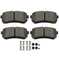 Rear Brake Pads D1398-8506 For 2006-2010 Hyundai Accent 2009-2012 Elantra 2015 Sonata 4pcs 