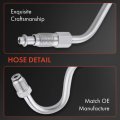 A-premium Power Steering Hose Pressure Line Assembly Compatible With Nissan Altima 2007-2012 V6 3 5l Tube To Rack