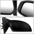 Mi1321146 Factory Style Passenger Right Side Mirror Manual Folding Power Adjust Compatible With Mitsubishi Lancer 15-16 Paint