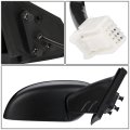 Mi1321146 Factory Style Passenger Right Side Mirror Manual Folding Power Adjust Compatible With Mitsubishi Lancer 15-16 Paint