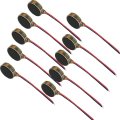 10 Pcs 1027 Vibration Motor Dc 3v 12000rpm Mini Flat For Mobile Phone 