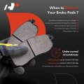 A-premium Front Ceramic Disc Brake Pads Set Compatible With Hyundai Elantra Gt 2016 Kia Forte 2017-2018 Koup 2017 Forte5 4 Pcs