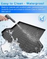 Cartist Cargo Liner Fits For Honda Hr-v Hrv Hybrid 2023 2024 All Weather Trunk Mat Heavy Duty Black