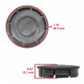Caltric Swingarm Pivot Bolt Cap Compatible With Honda Recon 250 Trx250te 2x4 Es 2011-2021