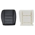 Driver Side Bottom Replacement Seat Cover And Foam Cushion Black For Ford F250 F350 F450 F550 Lariat Super Duty Xlt 2002 2003 
