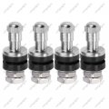 Pack Of 4 Metal Chrome Tire Valve Stems High Pressure Bolt In Stem Flush Mount 502 Fits 0 453a A