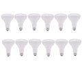 Ge Basic 65w Equivalent Led Br30 Daylight Dimmable Flood Light Bulb 12-pack 