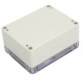 Uxcell 115mmx90mmx55mm Abs Plastic Dustproof Ip65 Junction Box Electric Project Enclosure